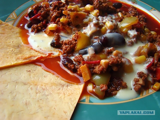 Кулинария: Чили Кон Карне (чили с мясом) или солянка по американски.