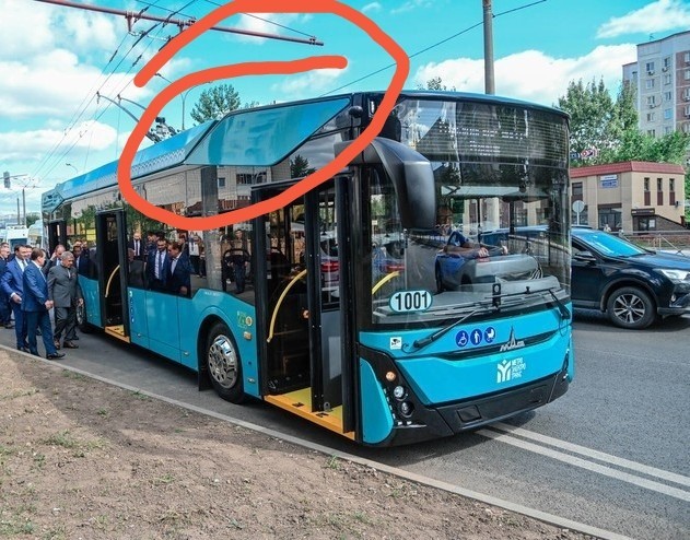 А ваших троллейбусах есть USB?