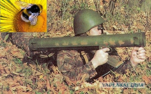 Русское оружие - оружие добра и радости!