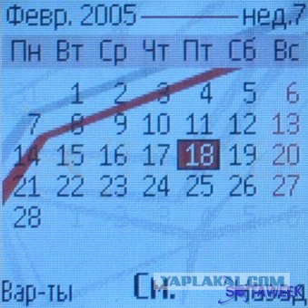 Как ты считаешь дни недели?