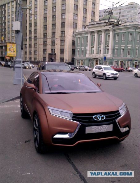 Lada XRay концепт в Москве