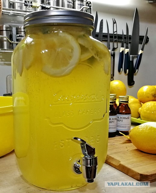 Как я делал лимонный швепс (аналог, абсолютишь натюрлих)