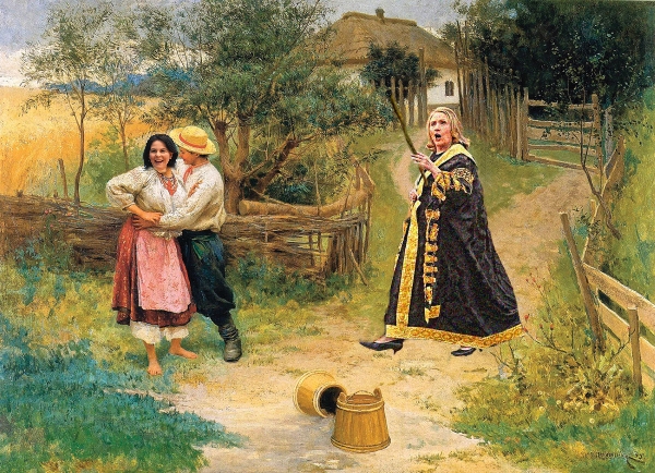 Фотожаба. Хиллари in опера