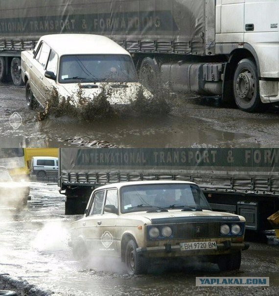 Ford воссоздал на полигоне разбитую российскую дорогу