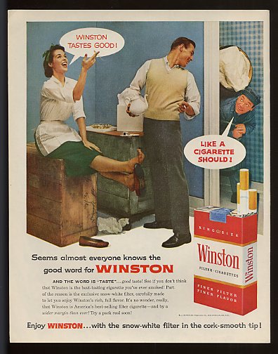 Реклама новых Winston в Японии