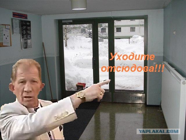 Финляндия. Подъезд нашего дома.