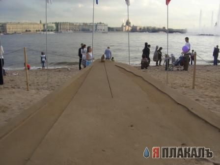 Скульптуры из песка. ПЕСОК, как материал