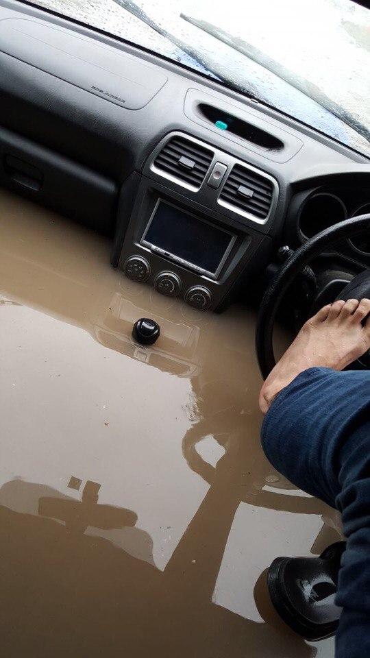 А Красноярск "утонул" опять