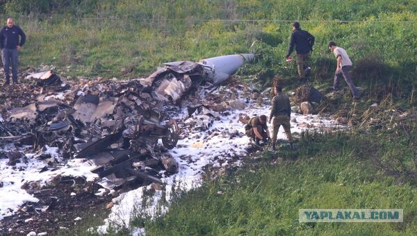 F-16 сбит над сектором Газа