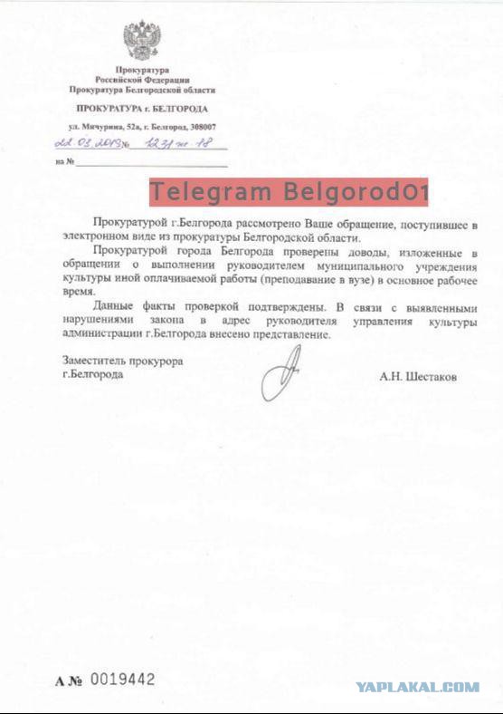 Новый мэр Белгорода принял присягу под марш из «Звёздных войн».