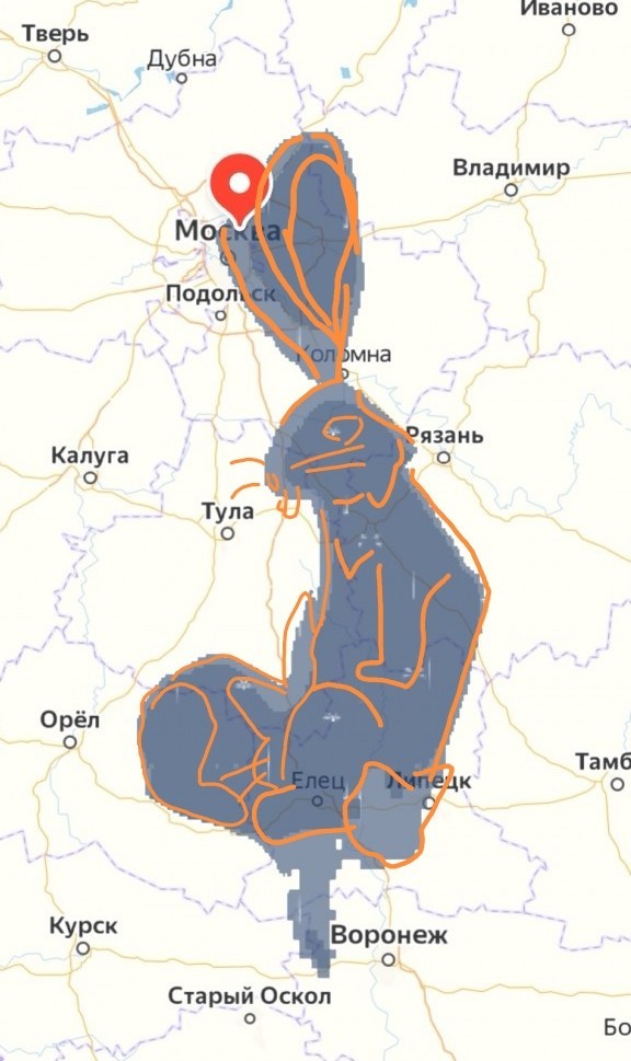 Что-то страшное творится в Москве