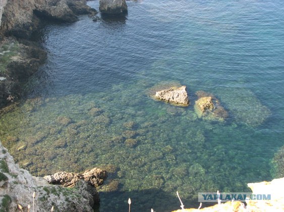 Мыс Тарханкут - самая западная точка Крыма.