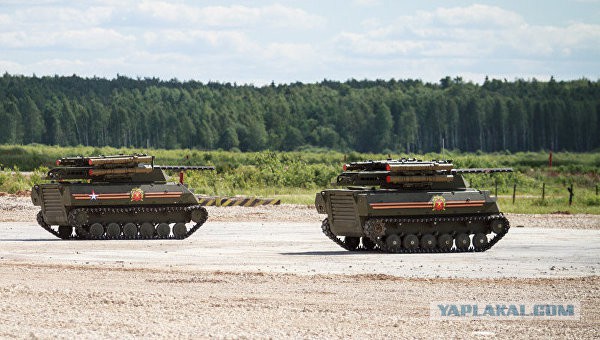 Россия решила поставлять на экспорт боевых роботов «Уран-9»