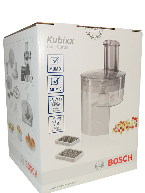 Кухонный комбайн бош кубиками. Кухонный комбайн Bosch muz4f. Насадка для комбайна Bosch mum 4855 нарезки кубиками. Кухонный комбайн Bosch cnum5st насадки. Насадка на Bosch mum5 кубикорезка.