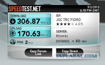 Замер скорости сети Yota 4G в Казани (ВИДЕОШОК)