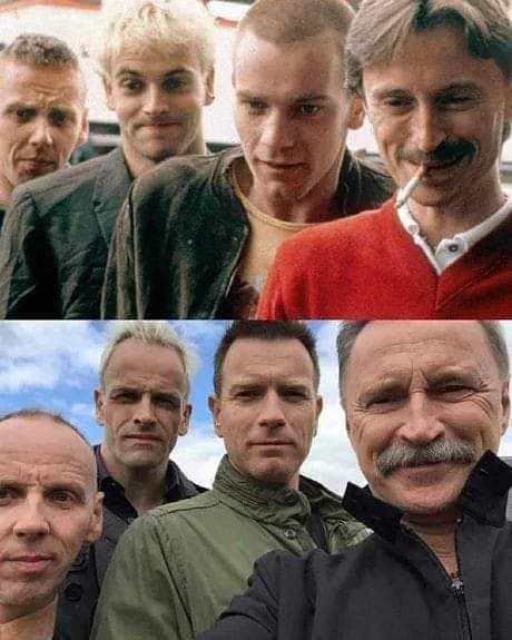 Актёры фильма Trainspotting тогда и сейчас.