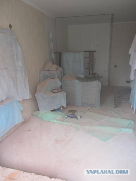 Ремонт комнаты женскими силами :)