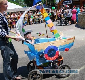 Парад колясок в Краснодаре