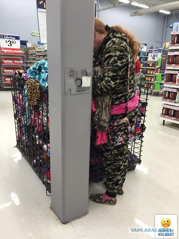 Экстравагантные покупатели Walmart