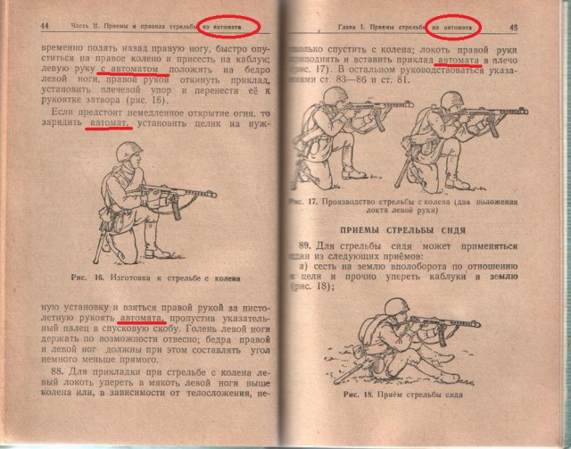 Пистолет-пулемет системы Шпагина