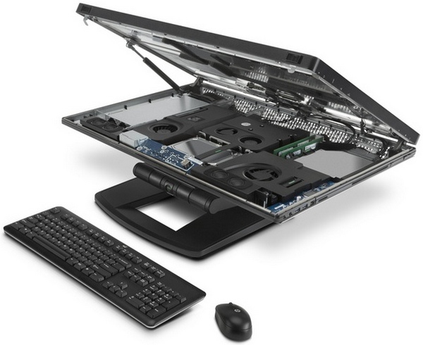 HP Z1: первый в мире моноблок,