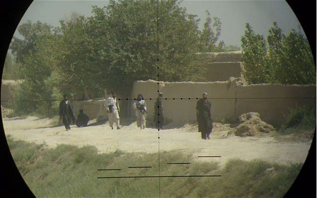 Современные снайперы в Афганистане