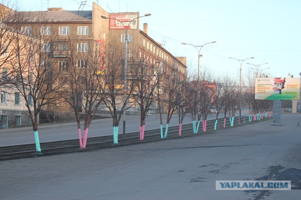 Краска напала на Москву