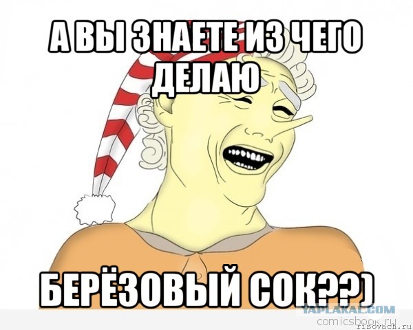 Сбор березового сока