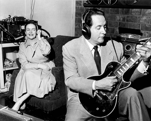 Les Paul - человек и гитара.