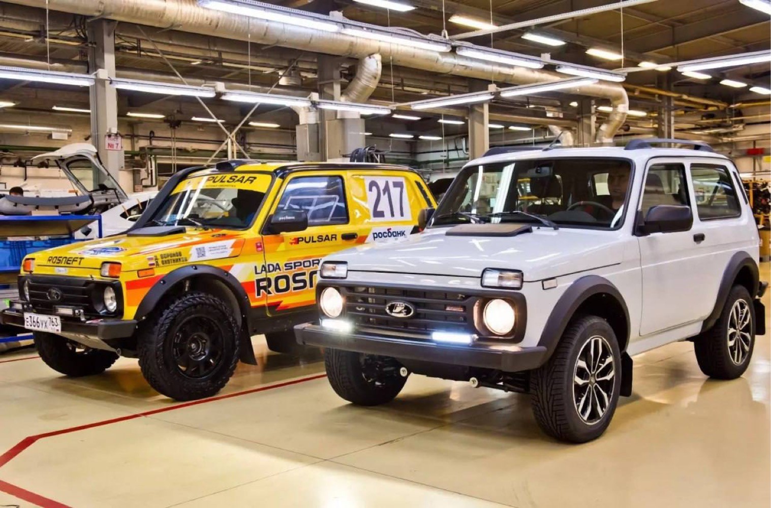 АвтоВАЗ начал выпуск внедорожников Niva Sport.