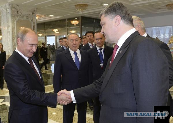 Путин прибыл в Минск на переговоры по Украине