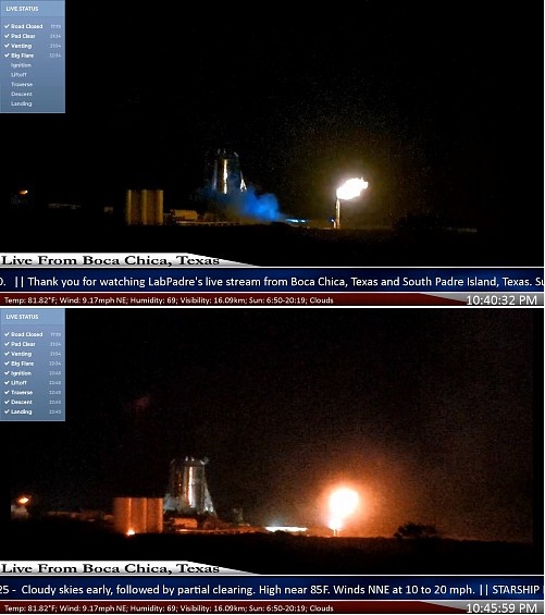Космический корабль SpaceX загорелся во время запуска