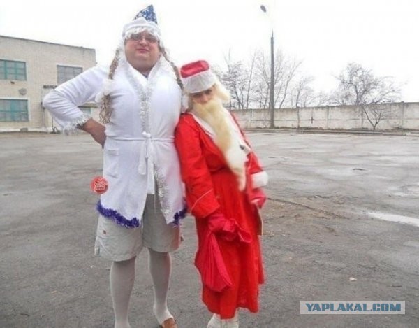 Самая суровая снегурочка, которую вы когда-либо видели