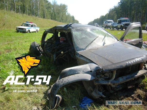 Страшная авария в Новосибирске
