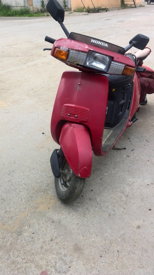 Восстановление скутера Honda Giorno
