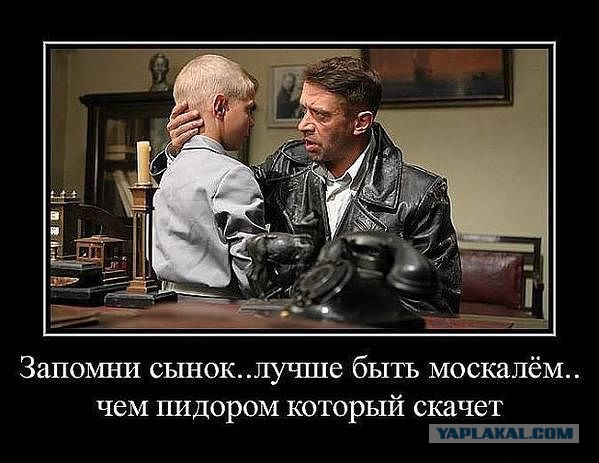 Откуда взялось «Кто не скачет, тот Москаль». Ватник