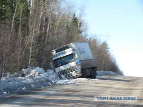 Зимники Якутии и Иркутской области. Весна 2011 года