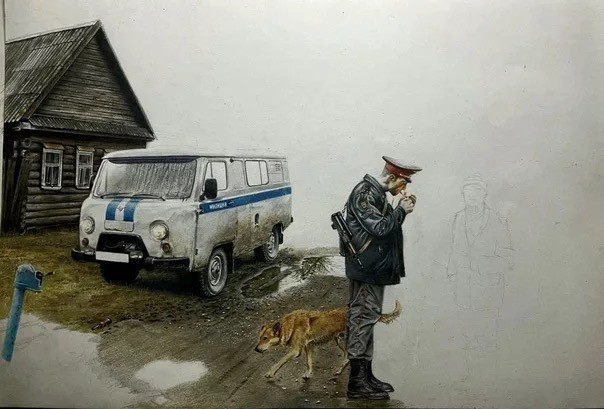 Рисунок цветными карандашами