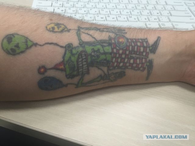 Когда жизнь совсем не учит или "тату по-знакомству"