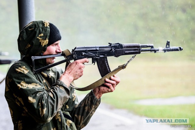 Марш-бросок, стрельба и бой