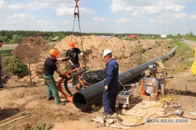 Скажите: когда вы в последний раз наблюдали в своём городе замену магистрали водопровода?