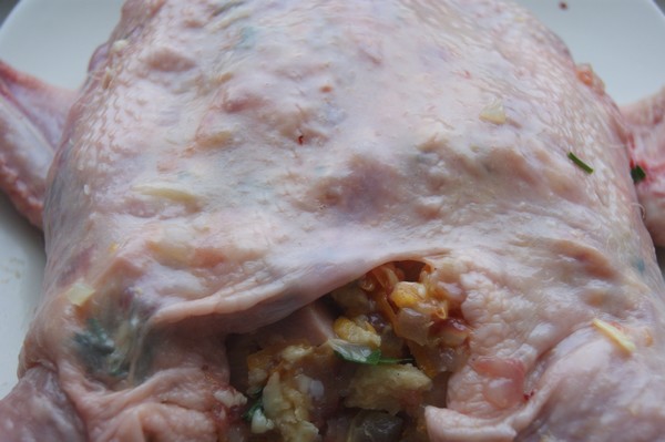 Фаршированная курочка
