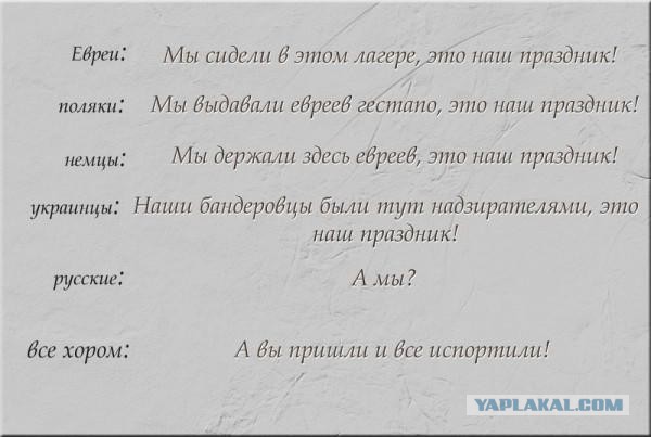 Поляки заявили об освобождении концлагеря Украиной