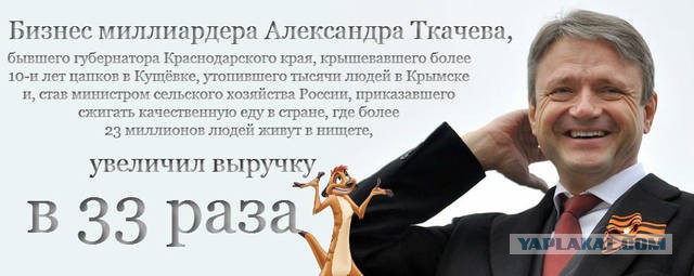 Почему министр сельского хозяйства Ткачев недоволен укреплением рубля и при чем тут его агрохолдинг