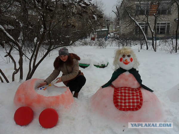 Долой скучных снеговиков! 15 способов впасть в детство и развеселить соседей