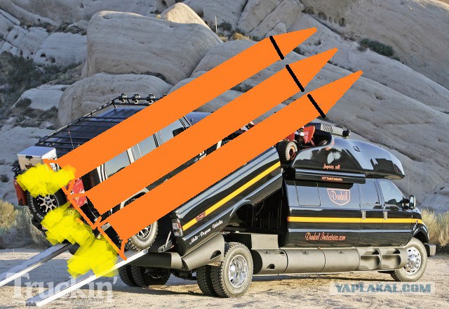 Любителям монстров посвящается - Ford F -650 от тюнинг-ателье Geiger