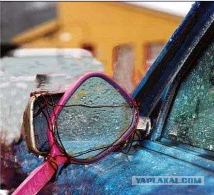 Как я зеркало заднего вида чинил