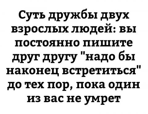 Встреча друзей