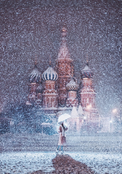 Москва зимняя и новогодняя. Часть вторая