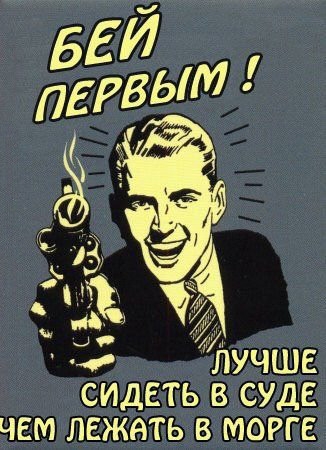 Если бы я была борцом за «легализацию» оружия